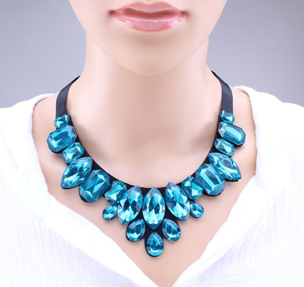 tenande maxi bohemian black rope chain water droplets crystal necklaces for women simple style party jewelry statement necklaces, Silver
tenande maxi bohemian black rope chain water droplets crystal necklaces for women simple style party jewelry statement necklaces, Silver