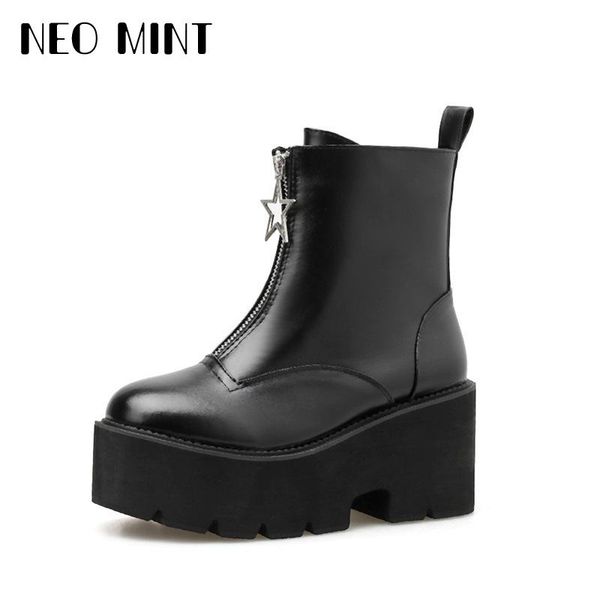 front zipper chunky platform women's boots solid black goth boots women round toe high heel ankle for women
front zipper chunky platform women's boots solid black goth boots women round toe high heel ankle for women