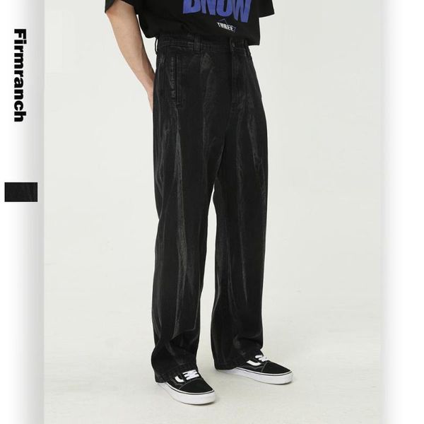 men's jeans firmranch spring men/women make old gradient washed denim tiedye straight leg long japanese&korean style vintage 90s, Blue
men's jeans firmranch spring men/women make old gradient washed denim tiedye straight leg long japanese&korean style vintage 90s, Blue