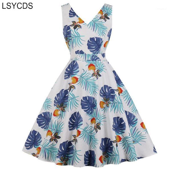 lsycds v-neck dress summer blue tropical print style retro dress women pocket side cotton a line elegant dresses1, Black;gray
lsycds v-neck dress summer blue tropical print style retro dress women pocket side cotton a line elegant dresses1, Black;gray