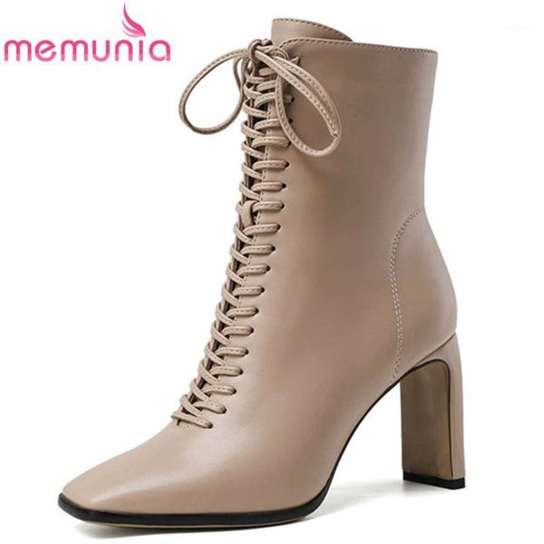 memunia 2020 new arrive autumn ankle boots women square toe cross tied zip high heel dress party shoes ladies boots big size 431, Black
memunia 2020 new arrive autumn ankle boots women square toe cross tied zip high heel dress party shoes ladies boots big size 431, Black