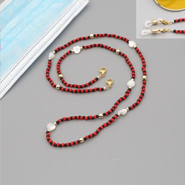 go2boho chain for mask lanyard necklace for women jewelry 2020 fashion shell beads masks holder child jewellery convenient, Silver
go2boho chain for mask lanyard necklace for women jewelry 2020 fashion shell beads masks holder child jewellery convenient, Silver