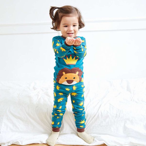 vaenait dign autumn and winter korean suit home long sve wear children's cotton pajamas, Blue;red
vaenait dign autumn and winter korean suit home long sve wear children's cotton pajamas, Blue;red