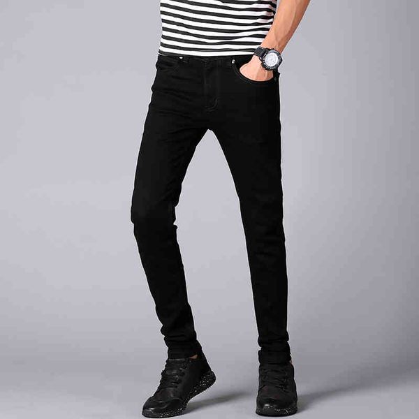 mens skinny jeans 2019 new classic male fashion designer elastic straight black/white pants slim fit stretch denim, Blue
mens skinny jeans 2019 new classic male fashion designer elastic straight black/white pants slim fit stretch denim, Blue