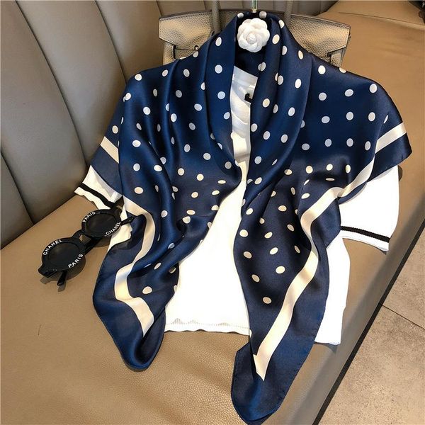 silk scarf women print hair neck square scarves office ladies shawl bandanna 90*90cm muslim hijab handkerchief muffler foulard, Blue;gray
silk scarf women print hair neck square scarves office ladies shawl bandanna 90*90cm muslim hijab handkerchief muffler foulard, Blue;gray