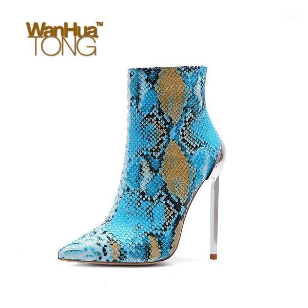 boots wanghuatong woman fashion stiletto heel pointed toe mid-calf daily party zipper snake skin pattern size451, Black
boots wanghuatong woman fashion stiletto heel pointed toe mid-calf daily party zipper snake skin pattern size451, Black