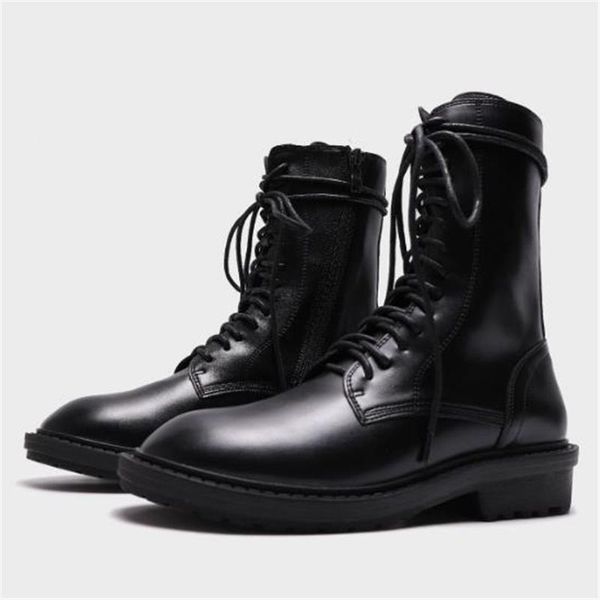 boots luxury designer women ankle leather motorcycle women's female thick heel lace up shoes, Black
boots luxury designer women ankle leather motorcycle women's female thick heel lace up shoes, Black