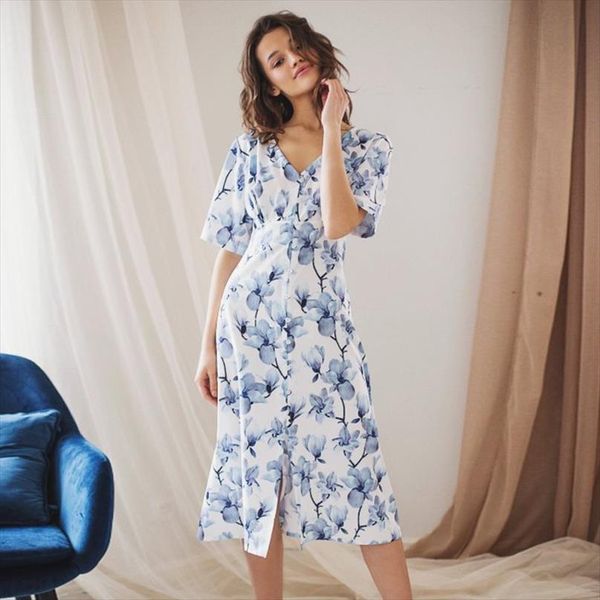 beforw summer long print dress casual a word party dress v neck short sleeved retro womens button elegant, Black;gray
beforw summer long print dress casual a word party dress v neck short sleeved retro womens button elegant, Black;gray