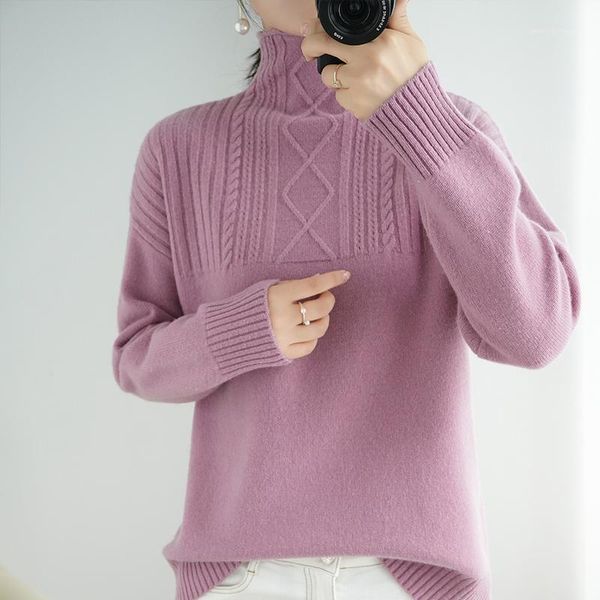 women's sweaters 2021 style 100% wool ladies high neck pullover sweater long sleeve pure color all-match casual cashmere base sweater1, White;black
women's sweaters 2021 style 100% wool ladies high neck pullover sweater long sleeve pure color all-match casual cashmere base sweater1, White;black