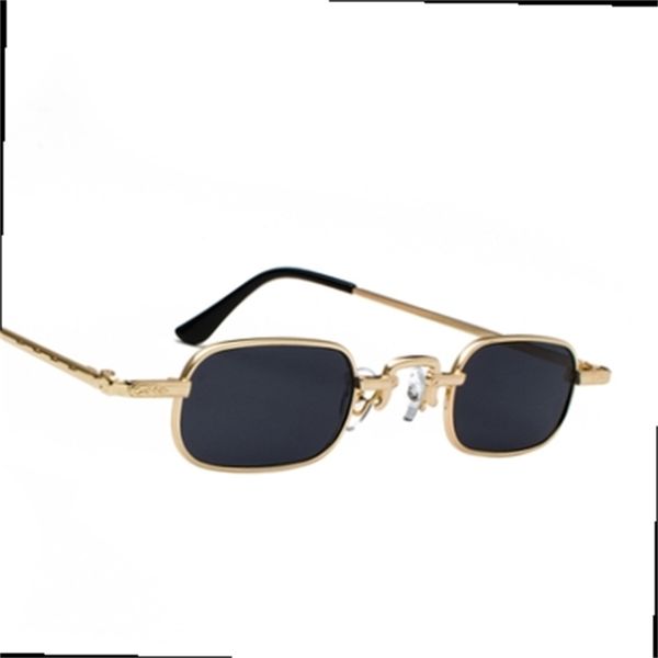 four eye fashionable sunglasses frame street small men and women metal square, White;black
four eye fashionable sunglasses frame street small men and women metal square, White;black