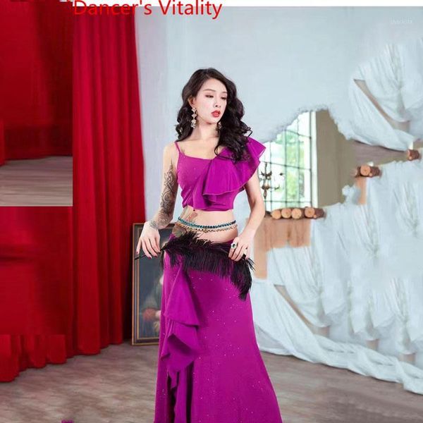 women belly dance clothes egypt clothing single sleeves high split long skirt 2 pecies oriental dance suit wear1, Black;red
women belly dance clothes egypt clothing single sleeves high split long skirt 2 pecies oriental dance suit wear1, Black;red