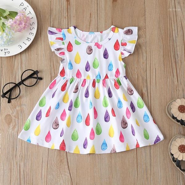girl's dresses 2021 summer baby girls dress toddler princess kids party wedding flying sleeve colorful raindrop dresses1, Red;yellow
girl's dresses 2021 summer baby girls dress toddler princess kids party wedding flying sleeve colorful raindrop dresses1, Red;yellow