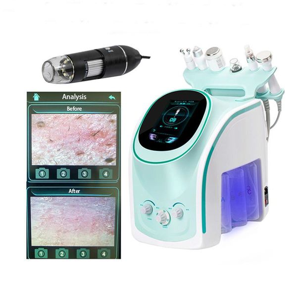 6 in 1 hydrafacial machine skin analyzer deep cleansing/remodeling white/black heads removal skin rejuvenation demabration beauty equipmentv
6 in 1 hydrafacial machine skin analyzer deep cleansing/remodeling white/black heads removal skin rejuvenation demabration beauty equipmentv