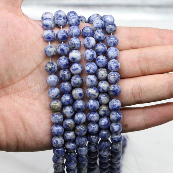 1 strand lot 4 6 8 10 12 mm natural blue spot stone bead round loose bead spacer beads for jewelry making findings diy bracelet h wmtqbh
1 strand lot 4 6 8 10 12 mm natural blue spot stone bead round loose bead spacer beads for jewelry making findings diy bracelet h wmtqbh