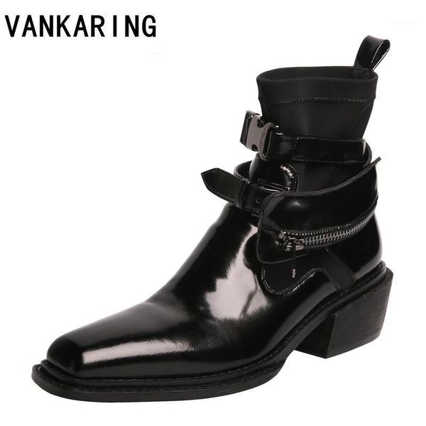 boots punk pocket style women's ankle 2021 summer autumn fashion cow leather women casual shoes ladies trainers footwear1, Black
boots punk pocket style women's ankle 2021 summer autumn fashion cow leather women casual shoes ladies trainers footwear1, Black