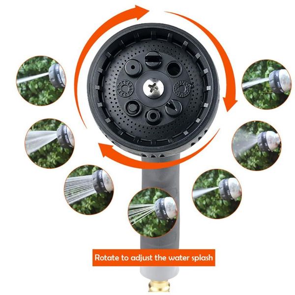 garden hoses 7 modes water spray nozzle for watering strong gun set hose pipe connector outdoor
garden hoses 7 modes water spray nozzle for watering strong gun set hose pipe connector outdoor