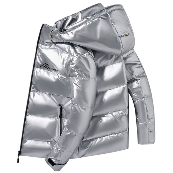 shiny fabric down jacket men newhooded white duck thick winter warm parka waterproof plus size 4xl 201223, Black
shiny fabric down jacket men newhooded white duck thick winter warm parka waterproof plus size 4xl 201223, Black