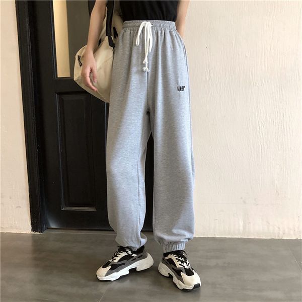 summer 2021 new spring jogging women's elastic waistband drawstring sportwear female loose streetwear harem pants wpdf, Black;white
summer 2021 new spring jogging women's elastic waistband drawstring sportwear female loose streetwear harem pants wpdf, Black;white