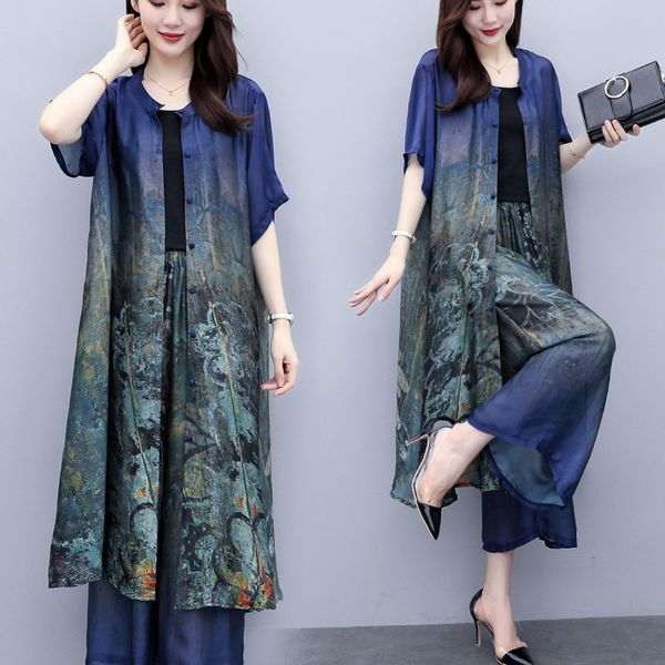 the printing of vintage female leg wide pants harajuku women's jacket 2020 elegant spring outwear lady blazer 4tsg, Gray
the printing of vintage female leg wide pants harajuku women's jacket 2020 elegant spring outwear lady blazer 4tsg, Gray