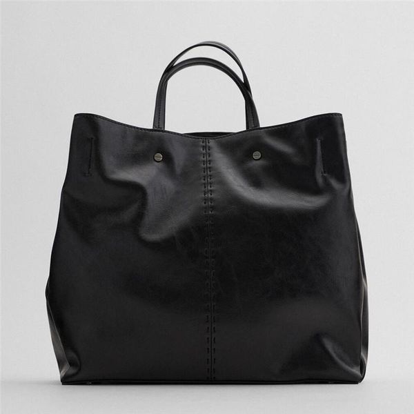 women's soft leather handbag women shoulder bag big shopper tote bucket bag fashion women's handbags solid color
women's soft leather handbag women shoulder bag big shopper tote bucket bag fashion women's handbags solid color