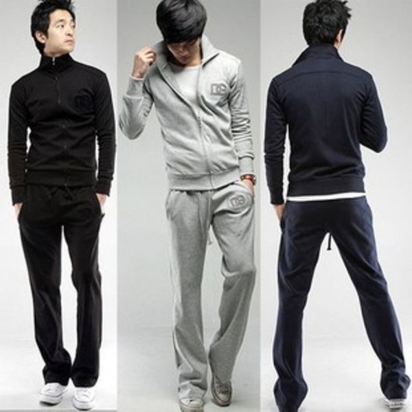 spring and autumn casual stand collar sweater suit sportswear cardigan coat men's trousers, Gray
spring and autumn casual stand collar sweater suit sportswear cardigan coat men's trousers, Gray
