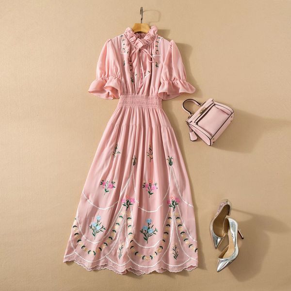 1110 xl 2022 runway dress spring summer brand same style empire short sleeve crew neck pink womens dress mid calf fashion as, Black
1110 xl 2022 runway dress spring summer brand same style empire short sleeve crew neck pink womens dress mid calf fashion as, Black
