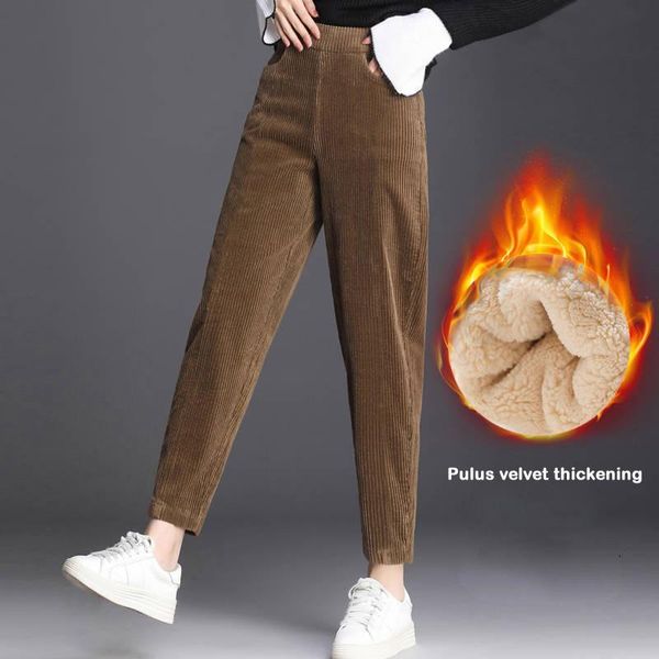 women's pants & capris large size plus velvet thick casual women corduroy warm autumn winter high waist harem fleece trousers, Black;white
women's pants & capris large size plus velvet thick casual women corduroy warm autumn winter high waist harem fleece trousers, Black;white
