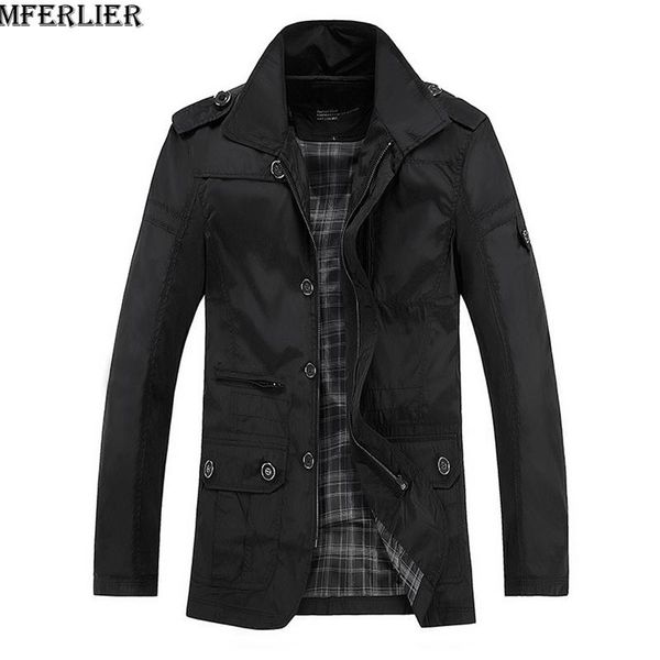 men's jackets mferlier winter men casual coat fleece thick trench waterproof plus size 5xl male black jacket windbreaker zipper parkas, Black;brown
men's jackets mferlier winter men casual coat fleece thick trench waterproof plus size 5xl male black jacket windbreaker zipper parkas, Black;brown