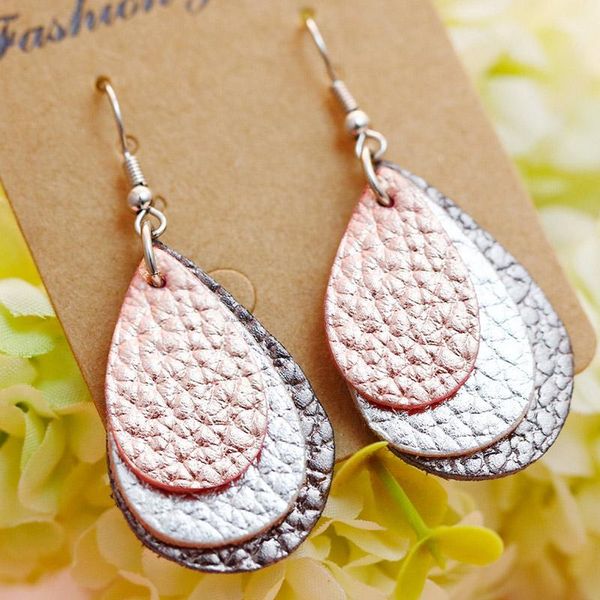 dangle & chandelier zoshi genuine leather earrings for women water drop multicolor statement trendy 2021 fashion jewelry wholesale, Silver
dangle & chandelier zoshi genuine leather earrings for women water drop multicolor statement trendy 2021 fashion jewelry wholesale, Silver