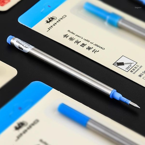 10pcs set ballpoint pen refill jinhao standard blue ink rollerball pen refill 0.5mm 0.7mm office school accessories1, Black;red
10pcs set ballpoint pen refill jinhao standard blue ink rollerball pen refill 0.5mm 0.7mm office school accessories1, Black;red