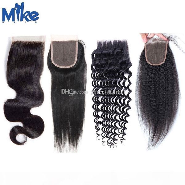 mikehair brazilian human hair lace closure body wave straight curly hair closure 8-20in peruvian indian malaysian 4x4 lace closure, Black;brown
mikehair brazilian human hair lace closure body wave straight curly hair closure 8-20in peruvian indian malaysian 4x4 lace closure, Black;brown