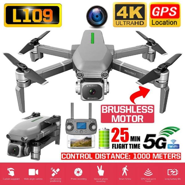 l109/l109-s1 rc drone gps 4k hd camera 5g wifi fpv foldable selfie drones professional 1000m long distance rc quadcopter
l109/l109-s1 rc drone gps 4k hd camera 5g wifi fpv foldable selfie drones professional 1000m long distance rc quadcopter