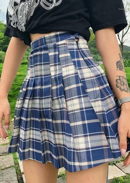 xs-3xl plaid summer women skirt 2021 high waist stitching student pleated skirts women cute sweet girls dance mini skirt1, Black
xs-3xl plaid summer women skirt 2021 high waist stitching student pleated skirts women cute sweet girls dance mini skirt1, Black