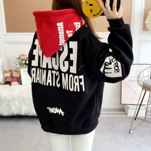 zuolunouba autumn winter thicken new casual letter girl pullovers red hooded black hoodies women sweatshirt1
zuolunouba autumn winter thicken new casual letter girl pullovers red hooded black hoodies women sweatshirt1