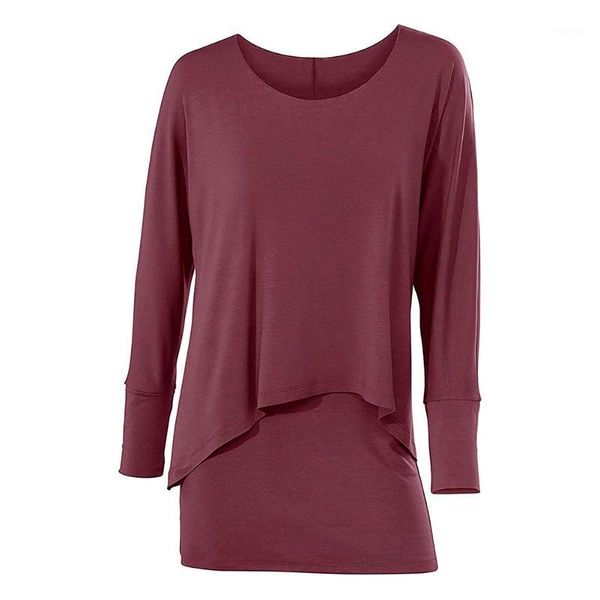 casual blouse long sleeve women round neck solid spring party irregular tunic autumn fashion daily charming loose1, White
casual blouse long sleeve women round neck solid spring party irregular tunic autumn fashion daily charming loose1, White