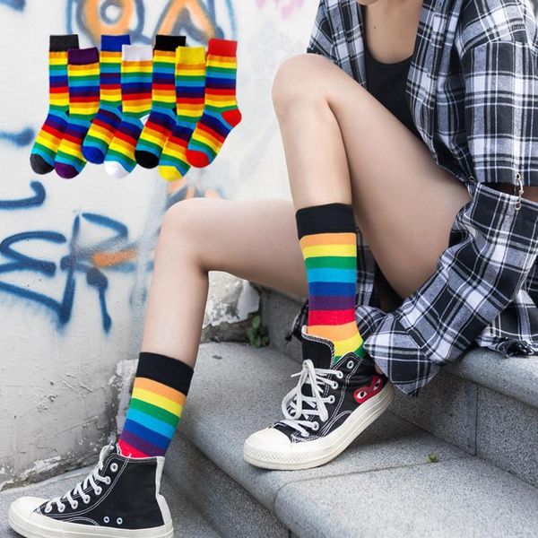 harajuku fashion woman socks korean women rainbow stripes girls socks happy street hip hop skateboard christmas cool sock1, Black;white
harajuku fashion woman socks korean women rainbow stripes girls socks happy street hip hop skateboard christmas cool sock1, Black;white
