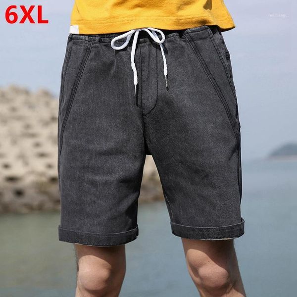 big size denim shorts men's black summer thin section elastic waist tie casual shorts loose large size elastic breeches1, White;black
big size denim shorts men's black summer thin section elastic waist tie casual shorts loose large size elastic breeches1, White;black