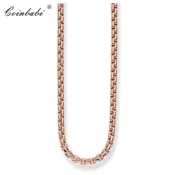 chains chain striking rose gold-color trendy gift for women & men, europe style soul jewelry 925 sterling silver fashion
chains chain striking rose gold-color trendy gift for women & men, europe style soul jewelry 925 sterling silver fashion