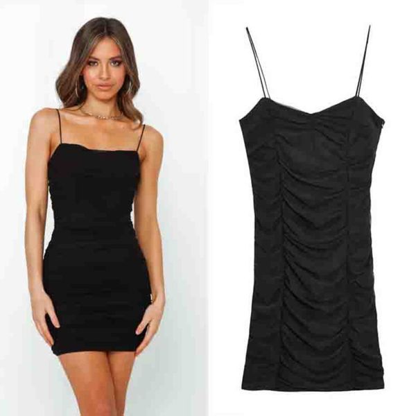 summer style suspender dress women's new elastic slim high waist hip skirt, Black;gray