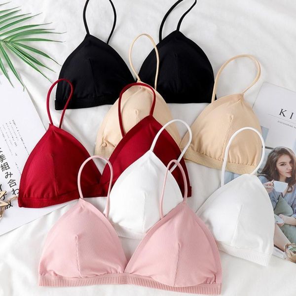 gym clothing women seamless deep v lace bra no steel ring beauty back soft solid color stretch triangle cup padded flexible underwear1, White;black
gym clothing women seamless deep v lace bra no steel ring beauty back soft solid color stretch triangle cup padded flexible underwear1, White;black