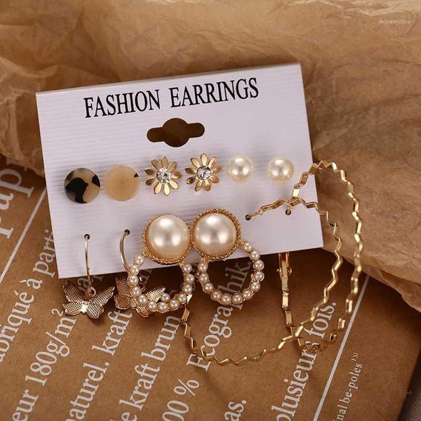 new gold sequin metal pearl butterfly geometric drop earring set for women irregular round crystal dangle earrings jewelry1, Golden;silver
new gold sequin metal pearl butterfly geometric drop earring set for women irregular round crystal dangle earrings jewelry1, Golden;silver