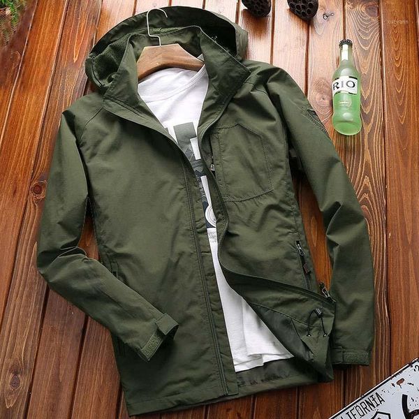 high fashion brand spring autumn hooded casual jacket men style windproof coat big size m-6xl1, Black;brown
high fashion brand spring autumn hooded casual jacket men style windproof coat big size m-6xl1, Black;brown
