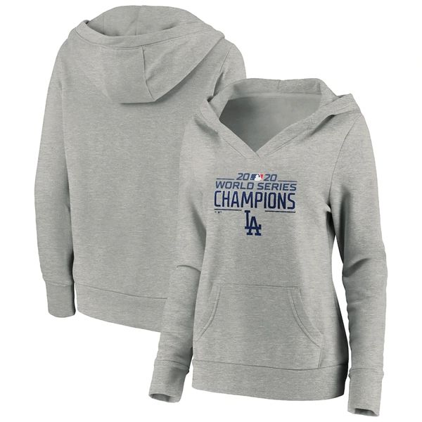 los angeles dodgers women's fanatics branded 2020 world series champions logo crossover neck pullover hoodie, Black
los angeles dodgers women's fanatics branded 2020 world series champions logo crossover neck pullover hoodie, Black