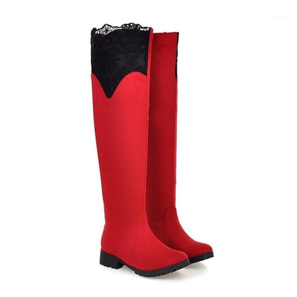 boots big size 34-47 over the knee for women low heels long winter shoes round toe platform knight 9121, Black
boots big size 34-47 over the knee for women low heels long winter shoes round toe platform knight 9121, Black