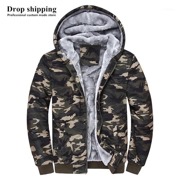 men's jackets drop men hoodies winter thick fleece warm men's zip up camouflage coats accept custom made1, Black;brown
men's jackets drop men hoodies winter thick fleece warm men's zip up camouflage coats accept custom made1, Black;brown