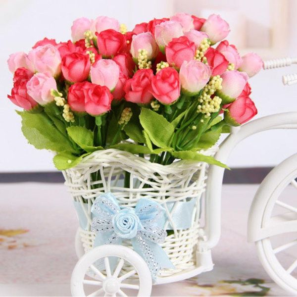 decorative flowers & wreaths 1 bouquet 15 heads flower artificial rose plastic fake leaf home decor bridal wedding decoration
decorative flowers & wreaths 1 bouquet 15 heads flower artificial rose plastic fake leaf home decor bridal wedding decoration