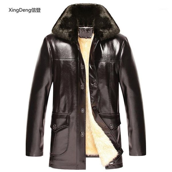 xingdeng brand leather jackets men waterproof zipper loose casual dressy overcoats business winter male cabi clothes1, Black;brown
xingdeng brand leather jackets men waterproof zipper loose casual dressy overcoats business winter male cabi clothes1, Black;brown