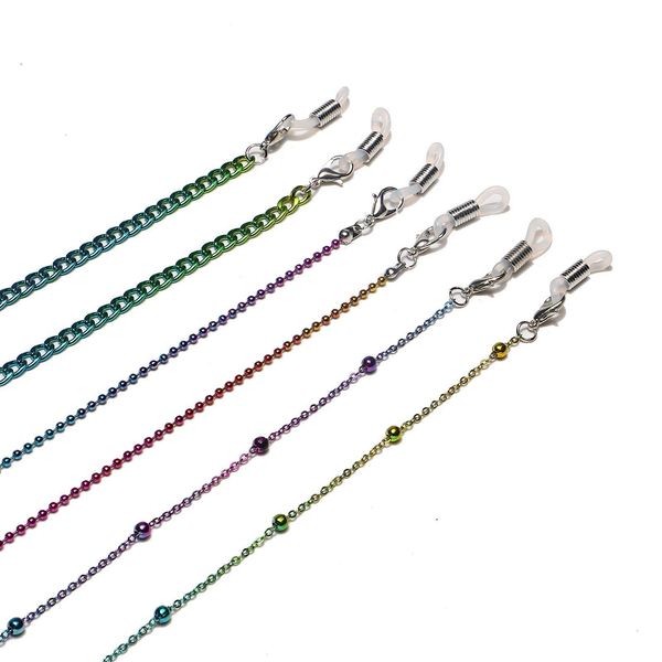 2021 colorful glasses chain metal bead mask chain lanyard fashion sunglasses chain glasses accessories h jllwqt
2021 colorful glasses chain metal bead mask chain lanyard fashion sunglasses chain glasses accessories h jllwqt