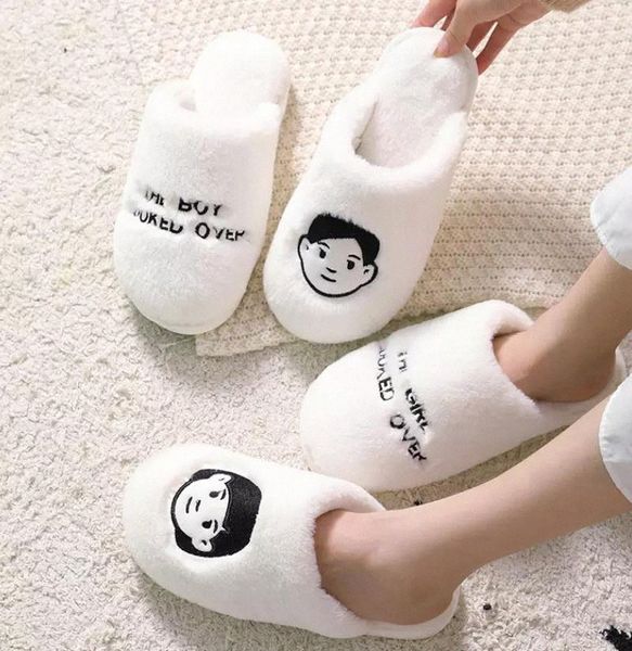 women indoor slippers warm plush black white color lovers winter home floor shoes soft faux fur female bedroom slipper sh463 #7e1k
women indoor slippers warm plush black white color lovers winter home floor shoes soft faux fur female bedroom slipper sh463 #7e1k