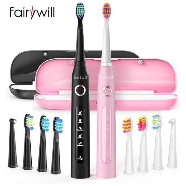 smart electric toothbrush fairywill sonic powerful cleaning usb rechargeable timer replacement head washable whitening brush for adult
smart electric toothbrush fairywill sonic powerful cleaning usb rechargeable timer replacement head washable whitening brush for adult